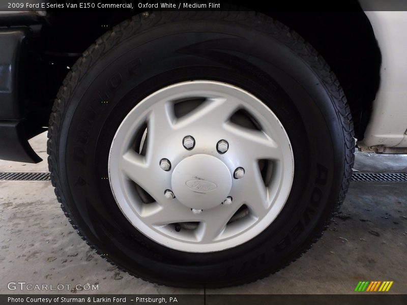 Oxford White / Medium Flint 2009 Ford E Series Van E150 Commercial