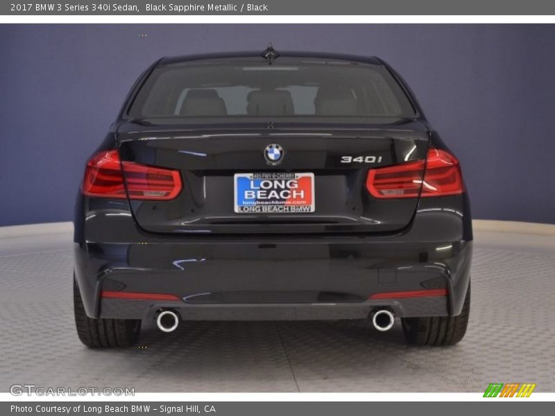 Black Sapphire Metallic / Black 2017 BMW 3 Series 340i Sedan