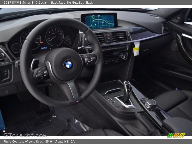 Black Sapphire Metallic / Black 2017 BMW 3 Series 340i Sedan