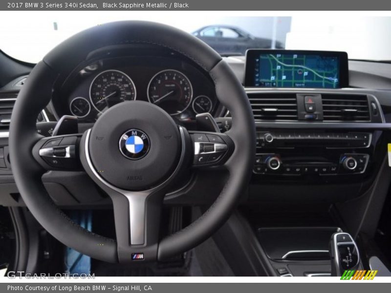 Black Sapphire Metallic / Black 2017 BMW 3 Series 340i Sedan