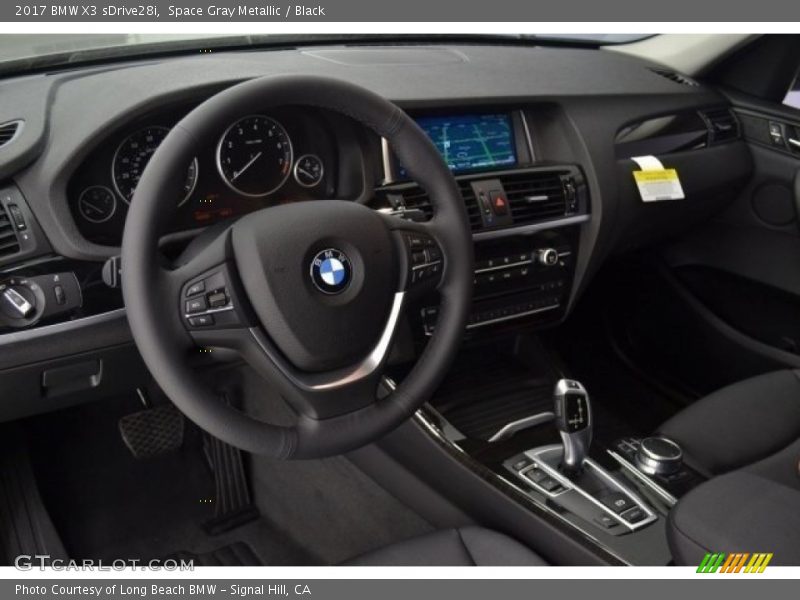 Space Gray Metallic / Black 2017 BMW X3 sDrive28i