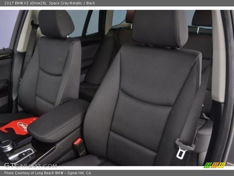 Space Gray Metallic / Black 2017 BMW X3 sDrive28i