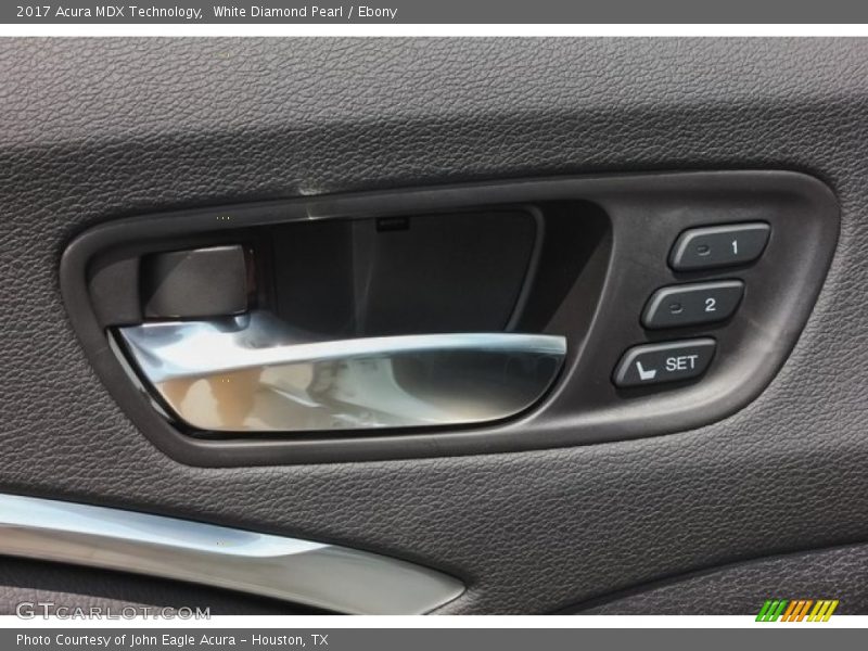 White Diamond Pearl / Ebony 2017 Acura MDX Technology