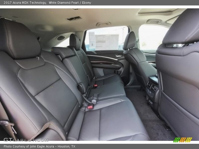 White Diamond Pearl / Ebony 2017 Acura MDX Technology