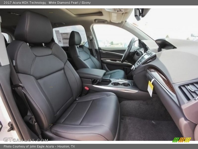 White Diamond Pearl / Ebony 2017 Acura MDX Technology