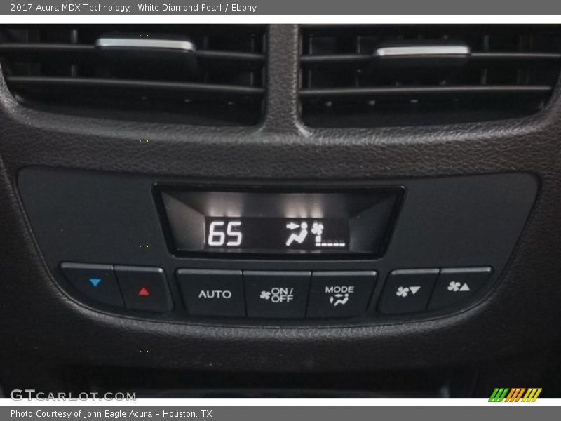 White Diamond Pearl / Ebony 2017 Acura MDX Technology