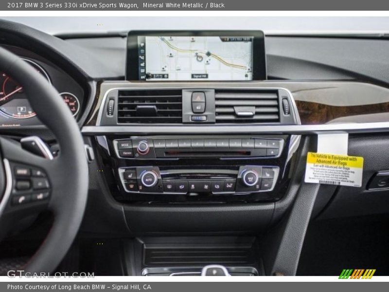 Mineral White Metallic / Black 2017 BMW 3 Series 330i xDrive Sports Wagon