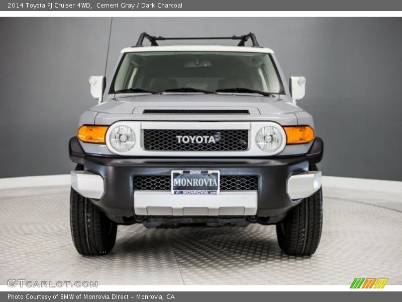 Cement Gray / Dark Charcoal 2014 Toyota FJ Cruiser 4WD