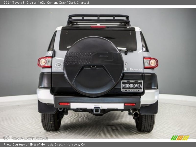 Cement Gray / Dark Charcoal 2014 Toyota FJ Cruiser 4WD