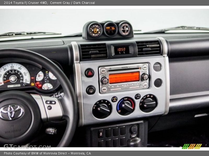 Cement Gray / Dark Charcoal 2014 Toyota FJ Cruiser 4WD