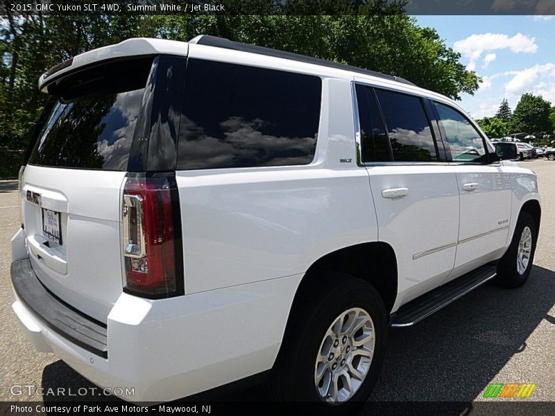 Summit White / Jet Black 2015 GMC Yukon SLT 4WD