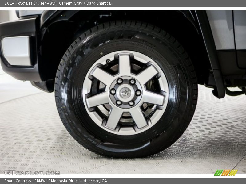 Cement Gray / Dark Charcoal 2014 Toyota FJ Cruiser 4WD