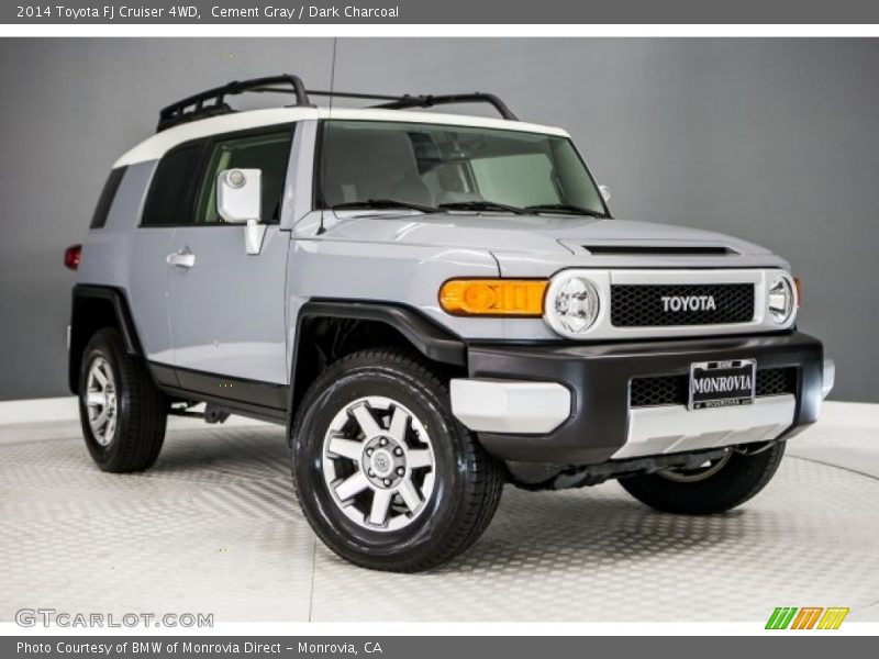 Cement Gray / Dark Charcoal 2014 Toyota FJ Cruiser 4WD
