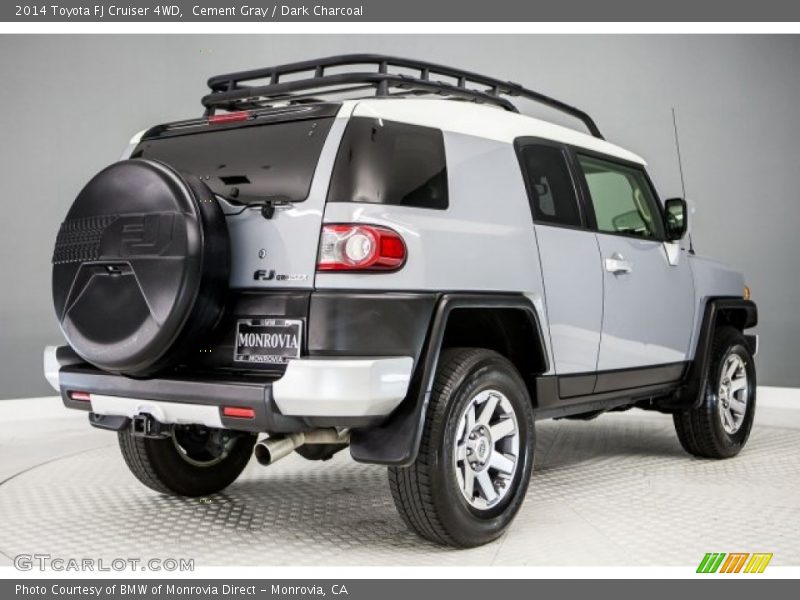 Cement Gray / Dark Charcoal 2014 Toyota FJ Cruiser 4WD