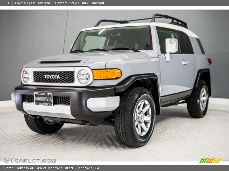 Cement Gray / Dark Charcoal 2014 Toyota FJ Cruiser 4WD
