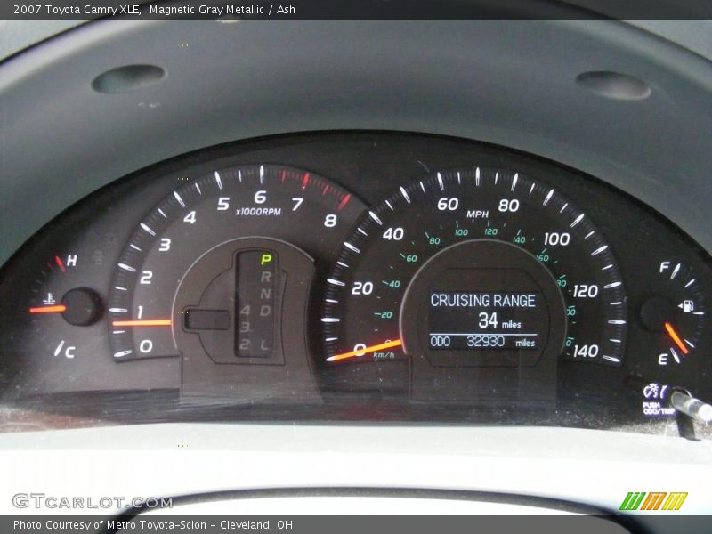 Magnetic Gray Metallic / Ash 2007 Toyota Camry XLE