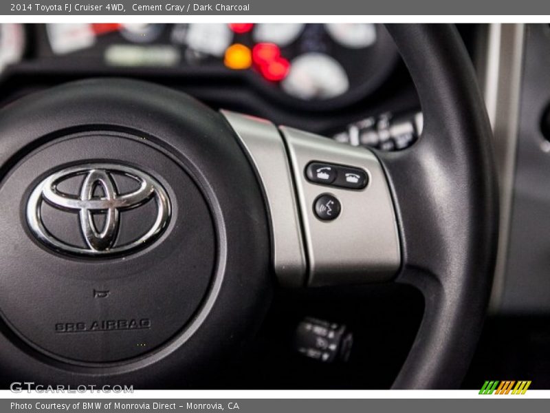 Cement Gray / Dark Charcoal 2014 Toyota FJ Cruiser 4WD
