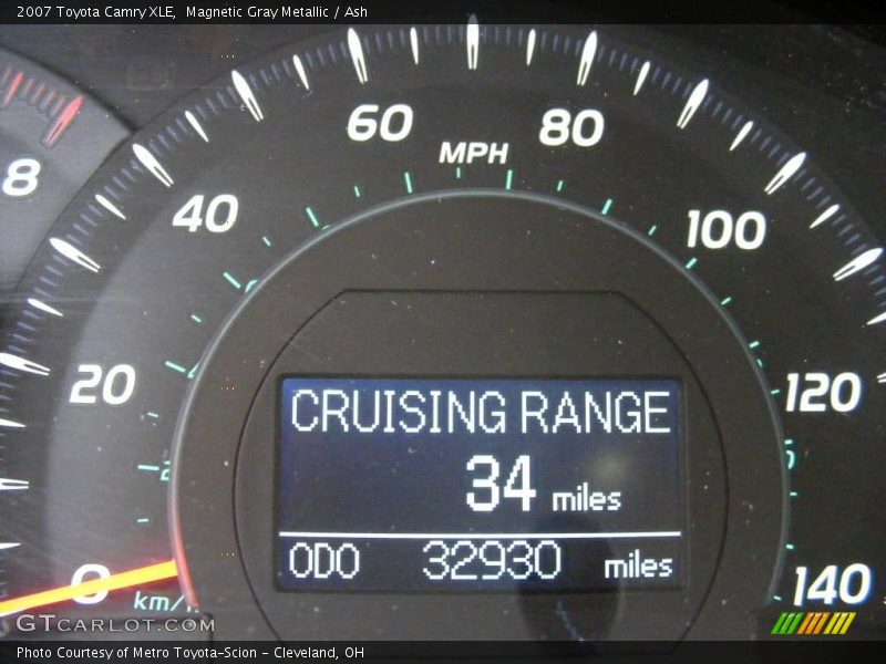 Magnetic Gray Metallic / Ash 2007 Toyota Camry XLE