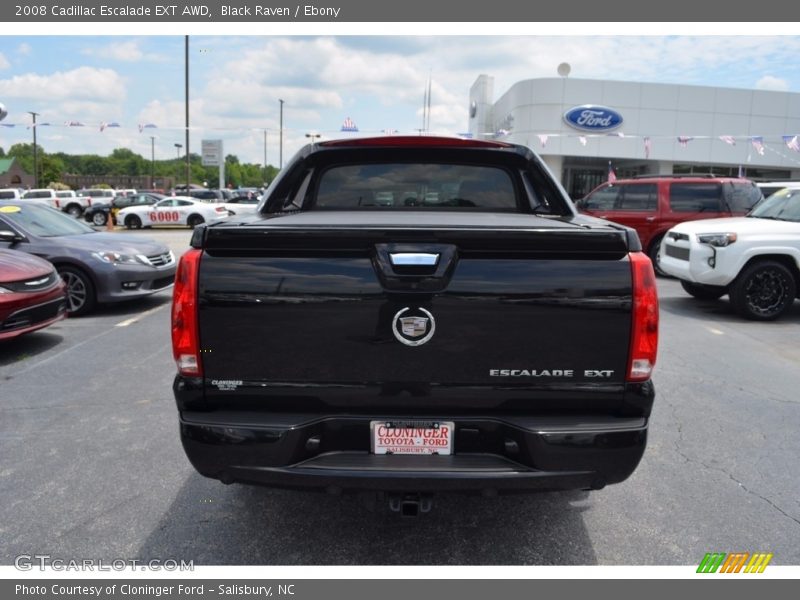Black Raven / Ebony 2008 Cadillac Escalade EXT AWD
