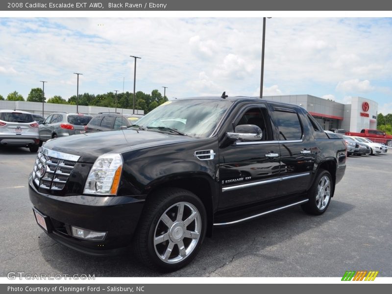Black Raven / Ebony 2008 Cadillac Escalade EXT AWD