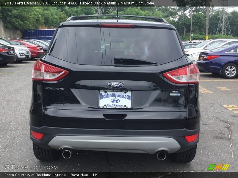Tuxedo Black Metallic / Medium Light Stone 2013 Ford Escape SE 2.0L EcoBoost 4WD