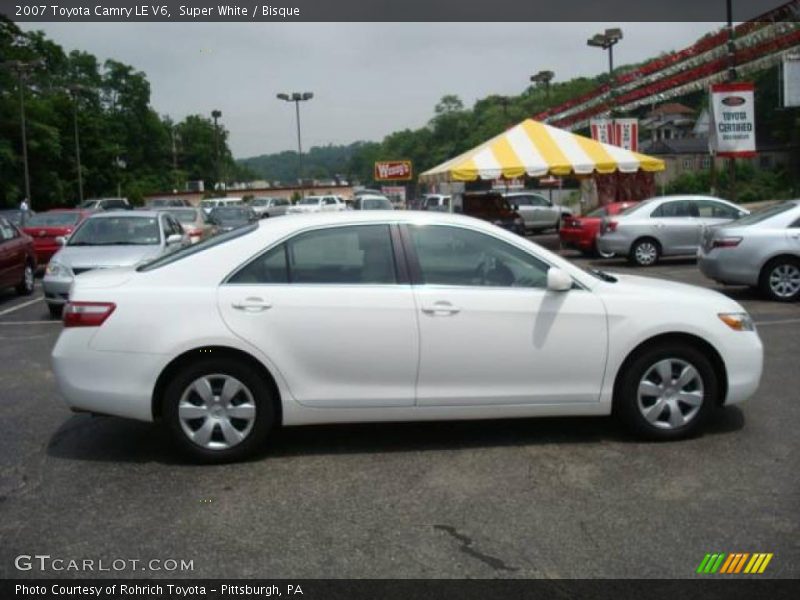 Super White / Bisque 2007 Toyota Camry LE V6