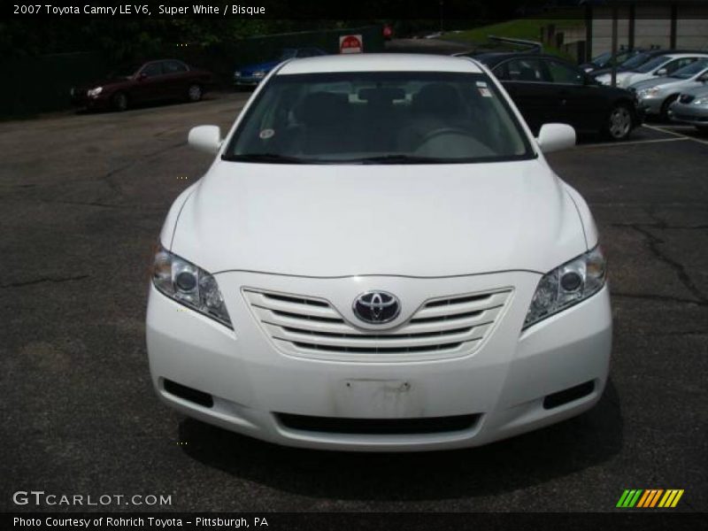 Super White / Bisque 2007 Toyota Camry LE V6
