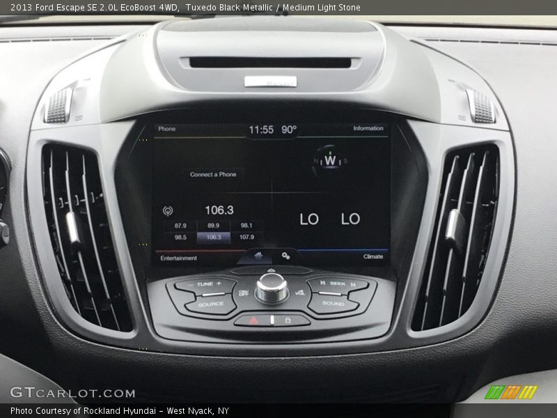 Tuxedo Black Metallic / Medium Light Stone 2013 Ford Escape SE 2.0L EcoBoost 4WD