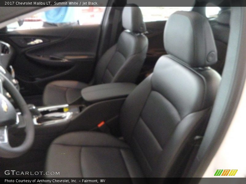 Summit White / Jet Black 2017 Chevrolet Malibu LT