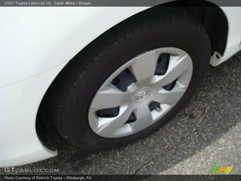 Super White / Bisque 2007 Toyota Camry LE V6