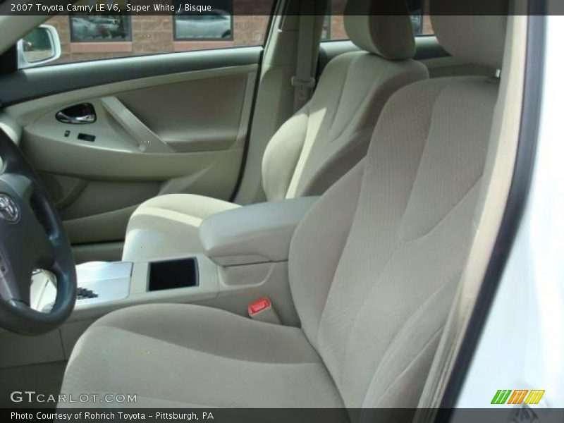 Super White / Bisque 2007 Toyota Camry LE V6