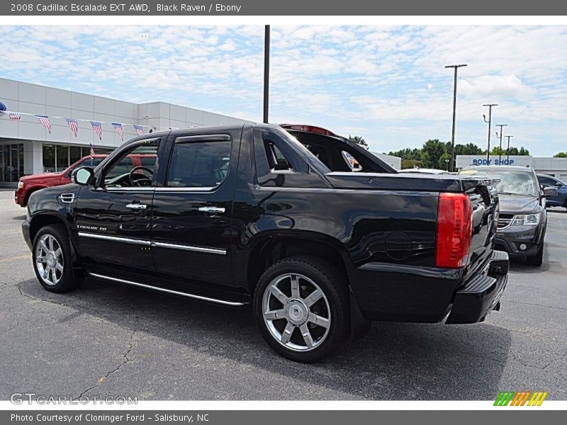Black Raven / Ebony 2008 Cadillac Escalade EXT AWD