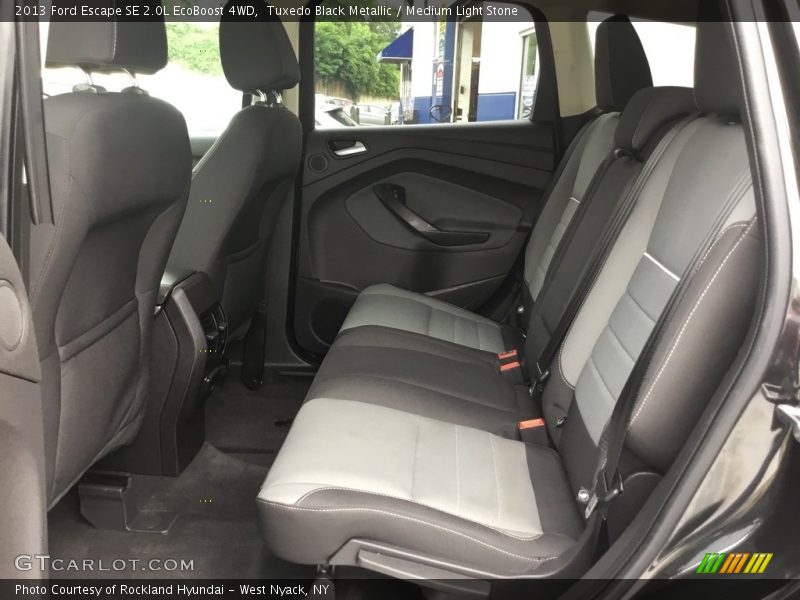Tuxedo Black Metallic / Medium Light Stone 2013 Ford Escape SE 2.0L EcoBoost 4WD
