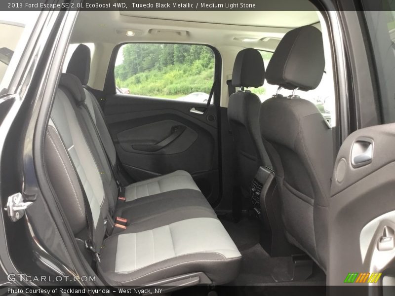 Tuxedo Black Metallic / Medium Light Stone 2013 Ford Escape SE 2.0L EcoBoost 4WD
