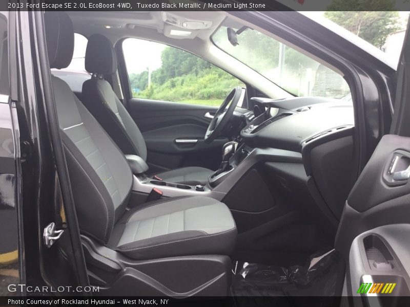 Tuxedo Black Metallic / Medium Light Stone 2013 Ford Escape SE 2.0L EcoBoost 4WD