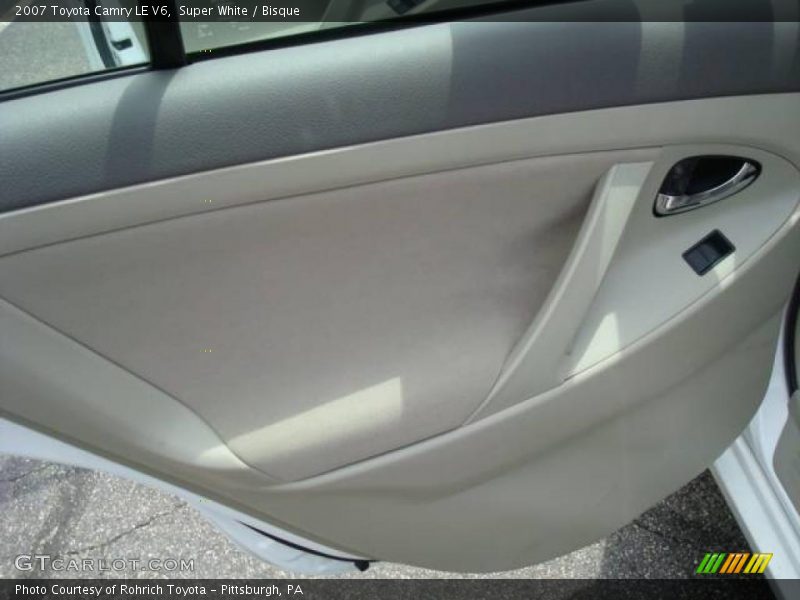 Super White / Bisque 2007 Toyota Camry LE V6