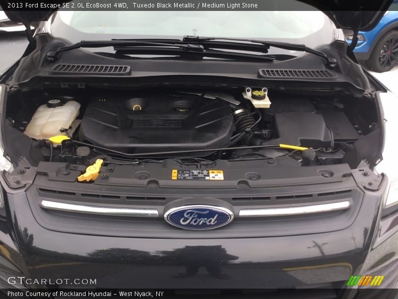 Tuxedo Black Metallic / Medium Light Stone 2013 Ford Escape SE 2.0L EcoBoost 4WD