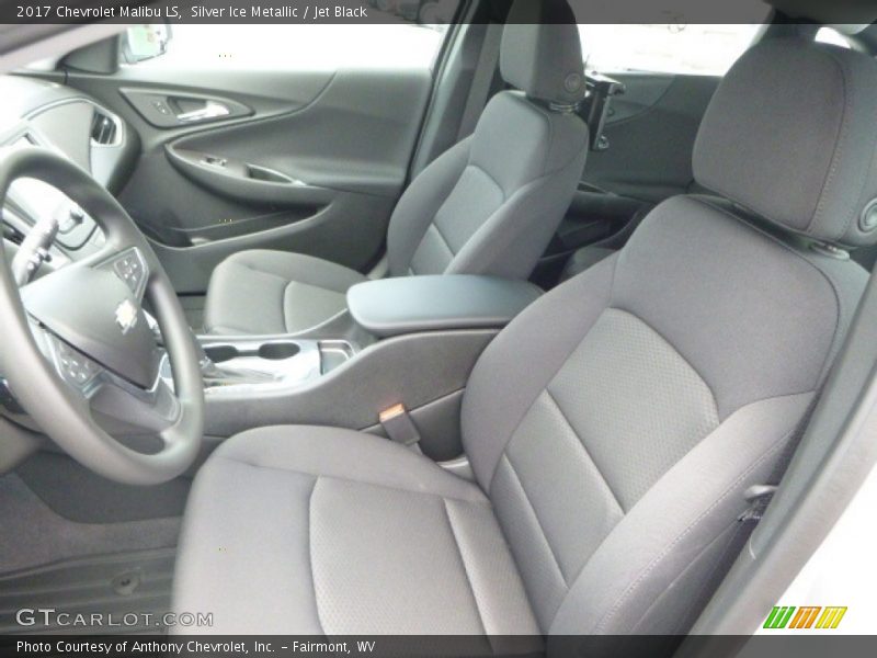 Silver Ice Metallic / Jet Black 2017 Chevrolet Malibu LS
