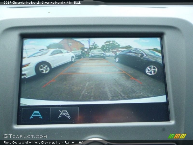 Silver Ice Metallic / Jet Black 2017 Chevrolet Malibu LS