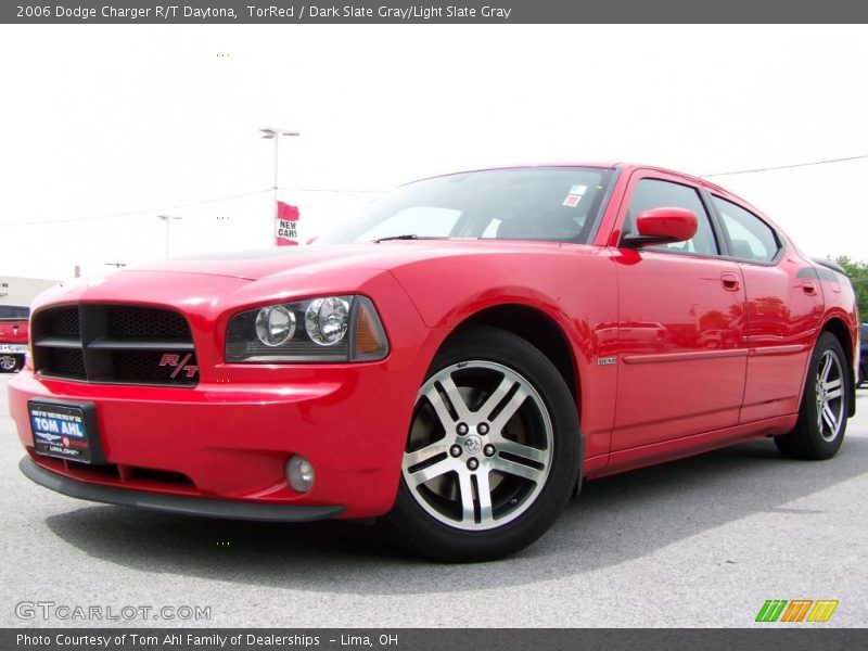 TorRed / Dark Slate Gray/Light Slate Gray 2006 Dodge Charger R/T Daytona