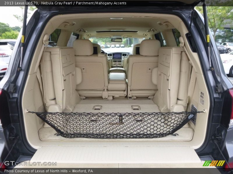 Nebula Gray Pearl / Parchment/Mahogany Accents 2013 Lexus LX 570