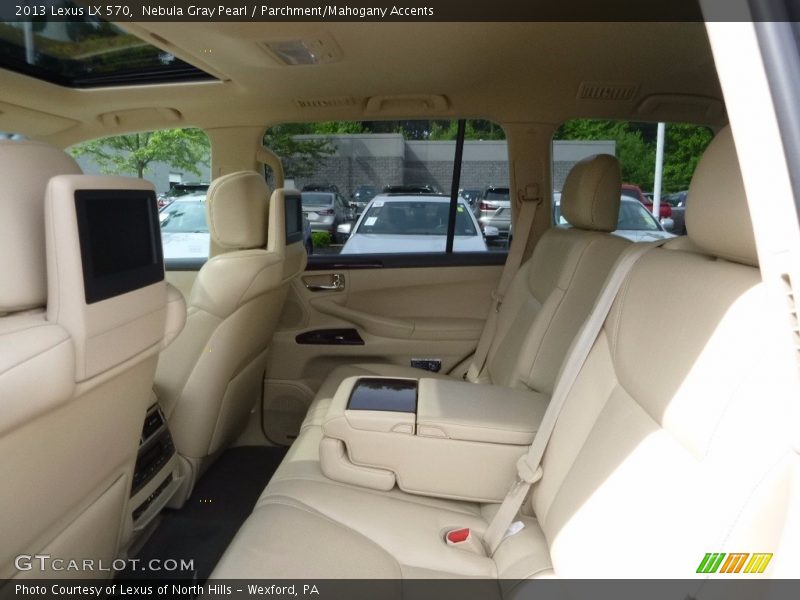 Nebula Gray Pearl / Parchment/Mahogany Accents 2013 Lexus LX 570