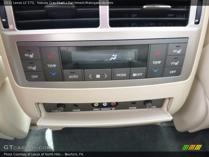 Nebula Gray Pearl / Parchment/Mahogany Accents 2013 Lexus LX 570