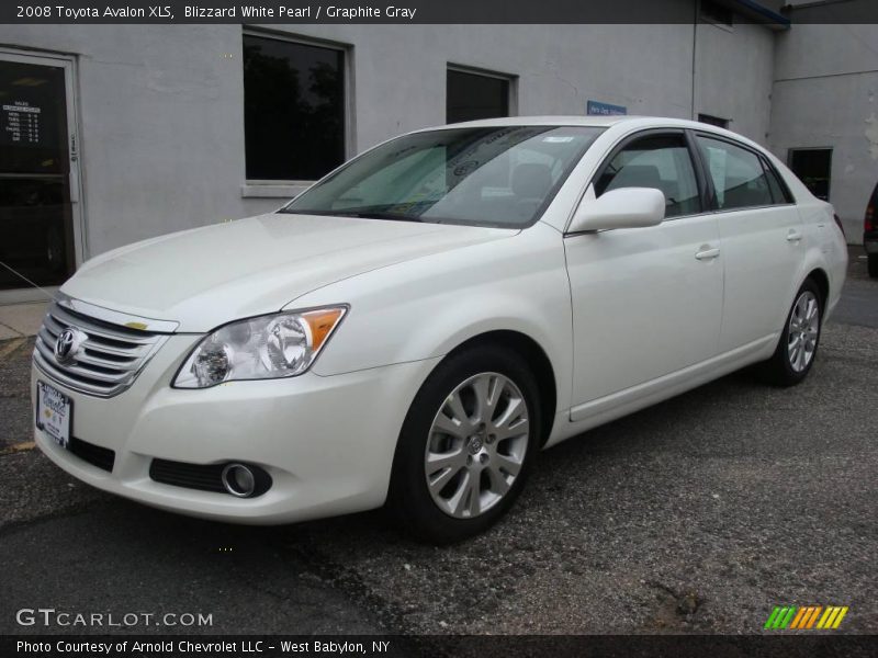 Blizzard White Pearl / Graphite Gray 2008 Toyota Avalon XLS