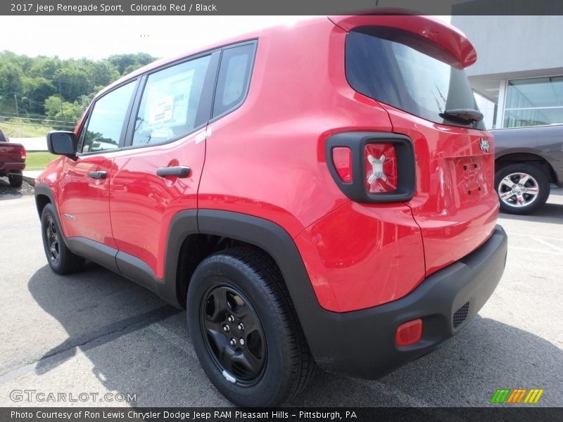 Colorado Red / Black 2017 Jeep Renegade Sport