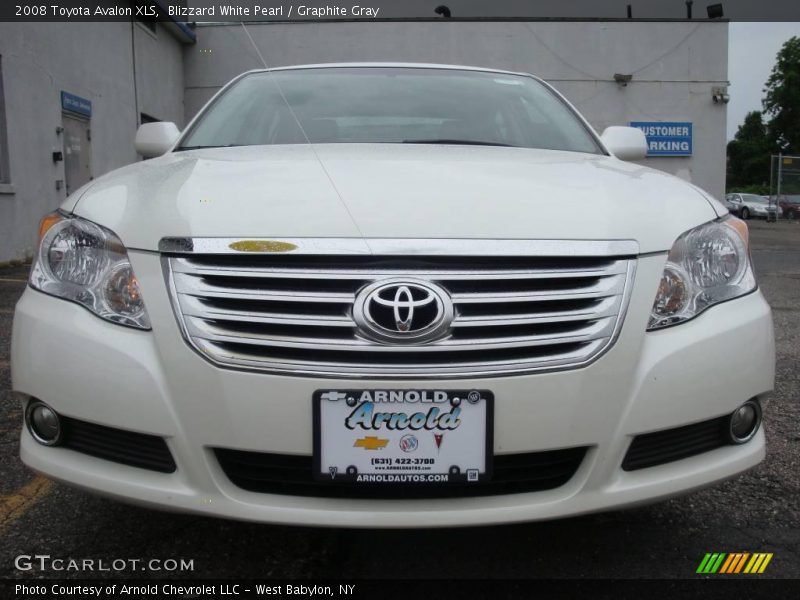 Blizzard White Pearl / Graphite Gray 2008 Toyota Avalon XLS