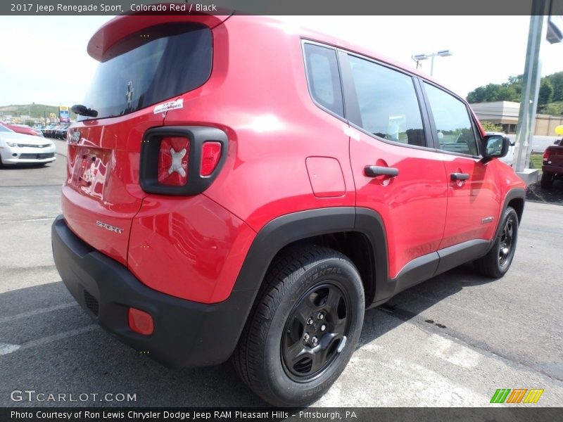Colorado Red / Black 2017 Jeep Renegade Sport