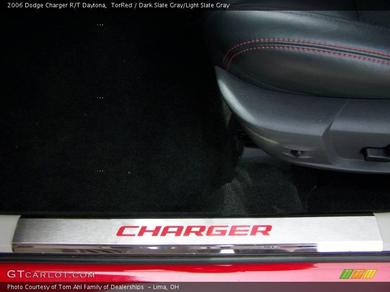 TorRed / Dark Slate Gray/Light Slate Gray 2006 Dodge Charger R/T Daytona