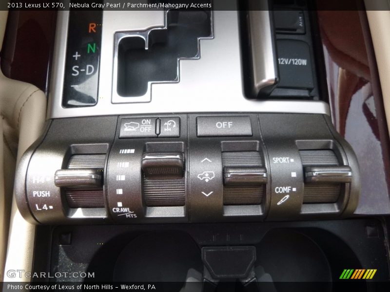 Nebula Gray Pearl / Parchment/Mahogany Accents 2013 Lexus LX 570