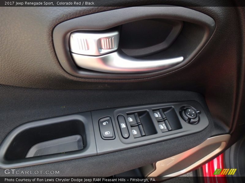 Colorado Red / Black 2017 Jeep Renegade Sport